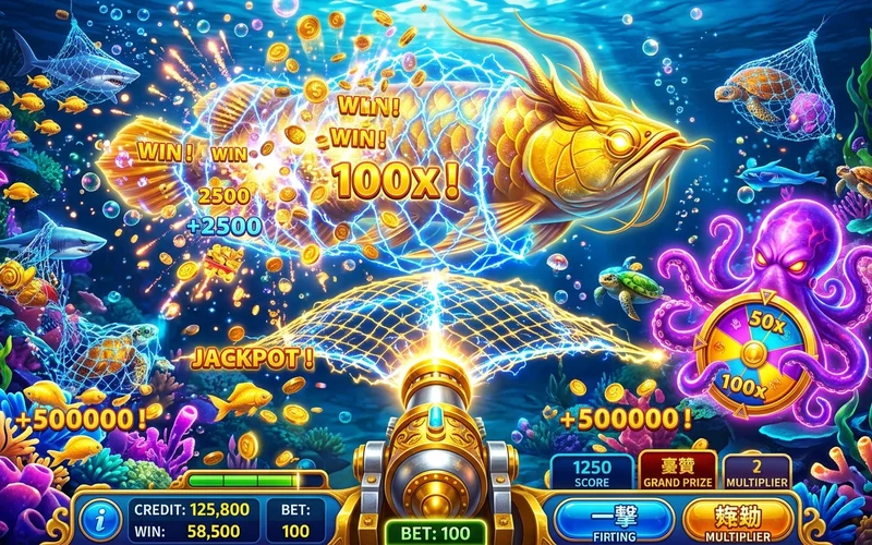 JILI Arcade Fishing Game Mega Catch