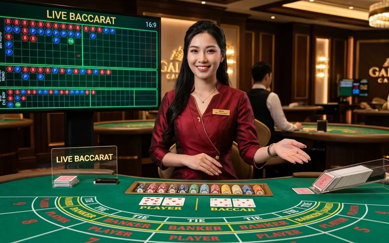 Live Dealer Casino Baccarat Studio