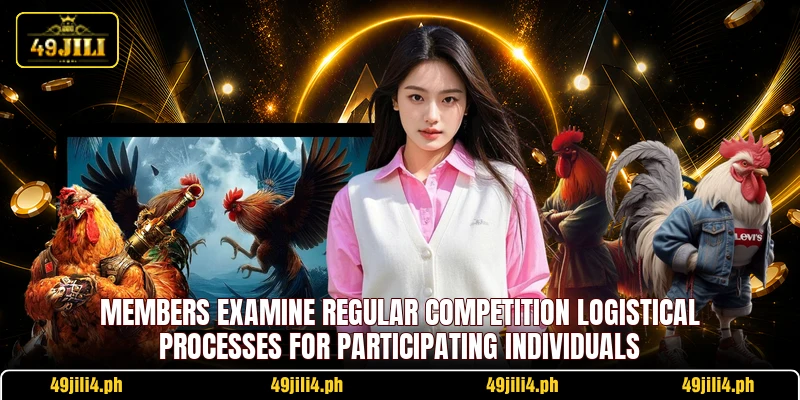Members examine regular competition logistical processes for participating individuals