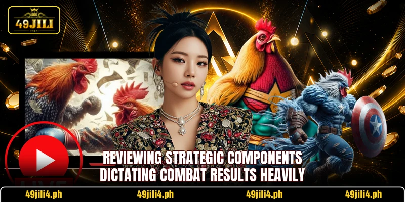 Reviewing strategic components dictating combat results heavily