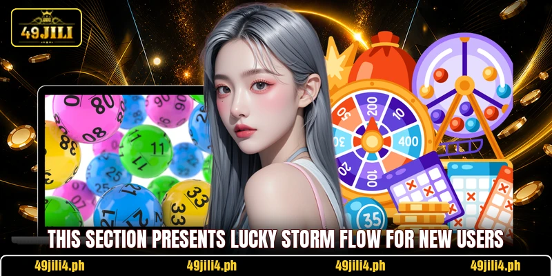 This section presents Lucky Storm Flow for new users